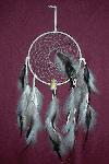 Flat White 8 inch Dreamcatcher from dreamcatcheronline.com